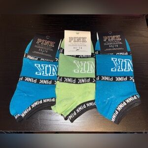 PINK Victoria's Secret Casual Socks - Blue, Green